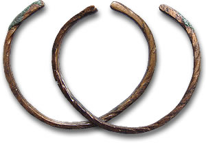 Ancient Roman Bronze Bracelets