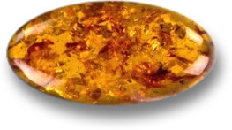 Oval Baltic Amber Cabochon