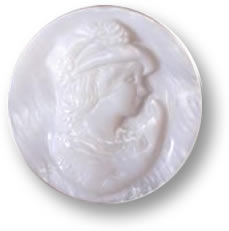 White Mother of Pearl Gemstone