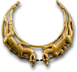 Scythian Gold Dragon Torc
