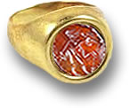 Ancient Greek Carnelian Signet Ring