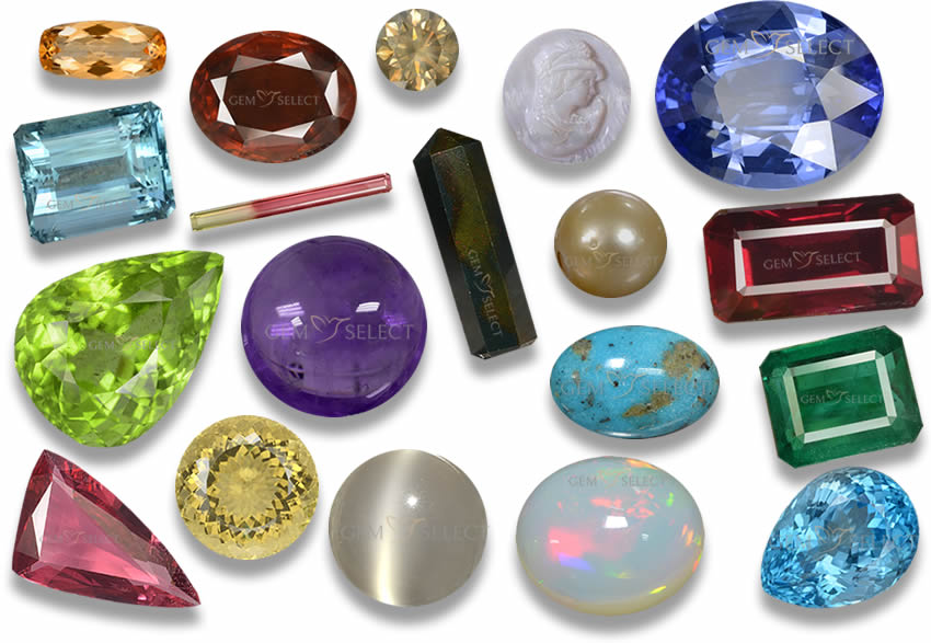 Birthstones and Anniversary Gemstones 