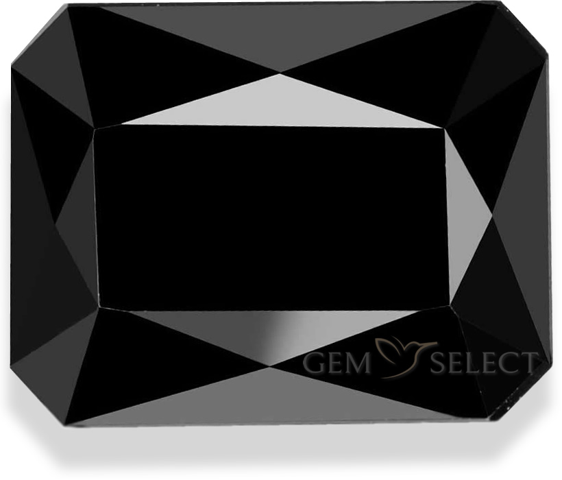 Black Tourmaline Gemstone from GemSelect - Large Image