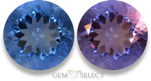 Multicolor color-change fluorite gemstone