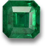 Emerald-Cut Zambian Emerald