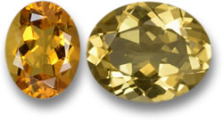 Golden Beryl (Heliodor) Gems