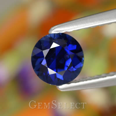 Heated Blue Sapphire from Madagascar