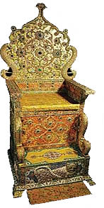 Jeweled Imperial Persian Throne