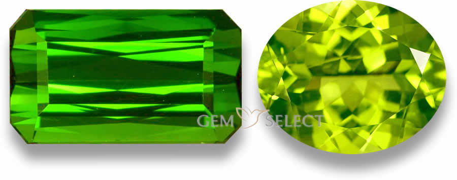 緑色の宝石 グリーンプレシャス セミプレシャスジェムストーンのリスト