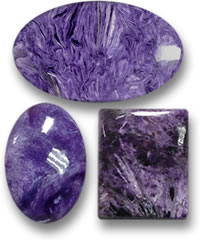 Purple Charoite Gemstones
