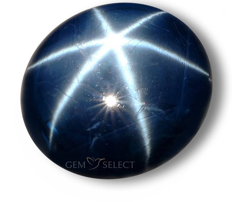 Драгоценные камни звездчатый сапфир от GemSelect - большое изображение