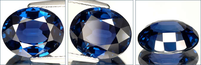 Top-Quality, Untreated Blue Sapphire