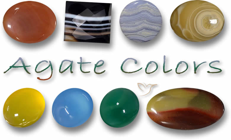 agate colours and meanings