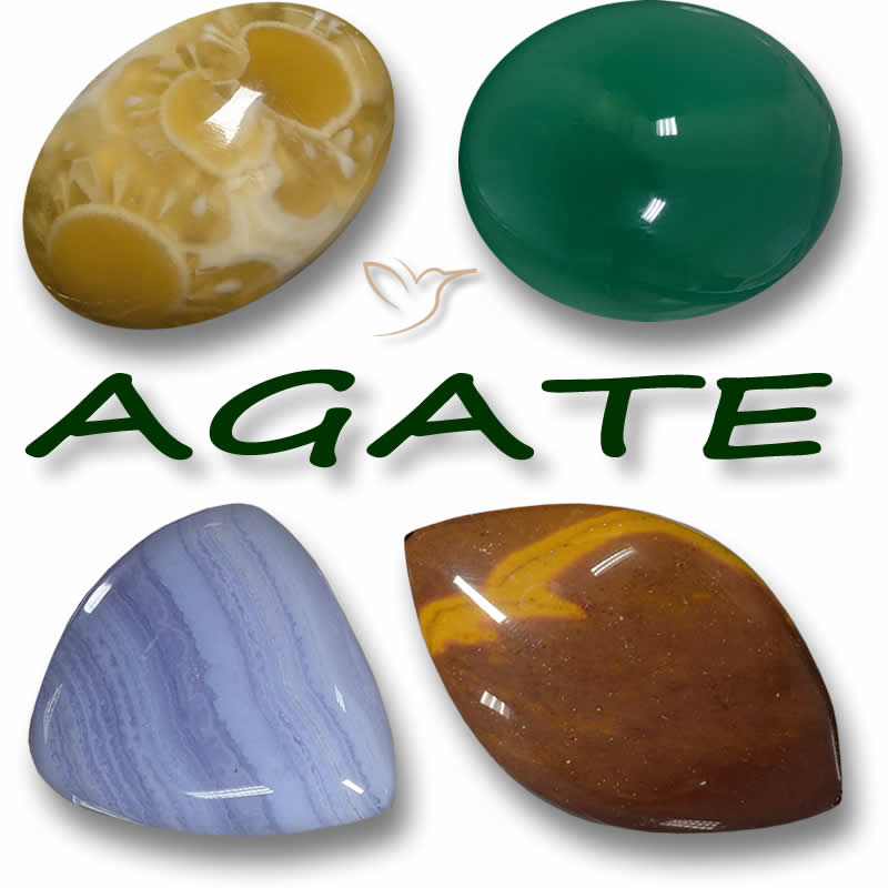 Agate Information - A gemstone in an 