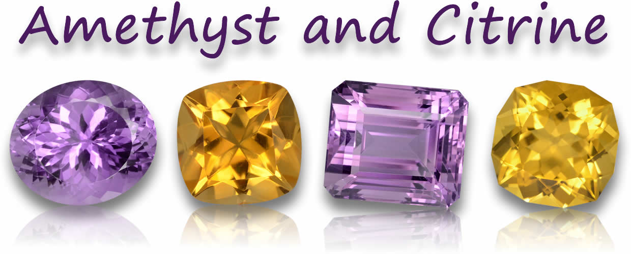 Amethyst and Citrine