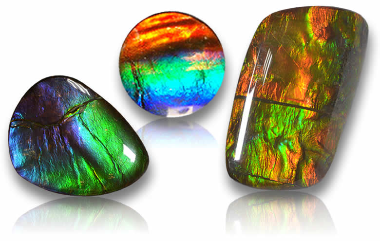 Materials Gemstones AAA Retailer Loose stone Rare Ammolite Natural ...