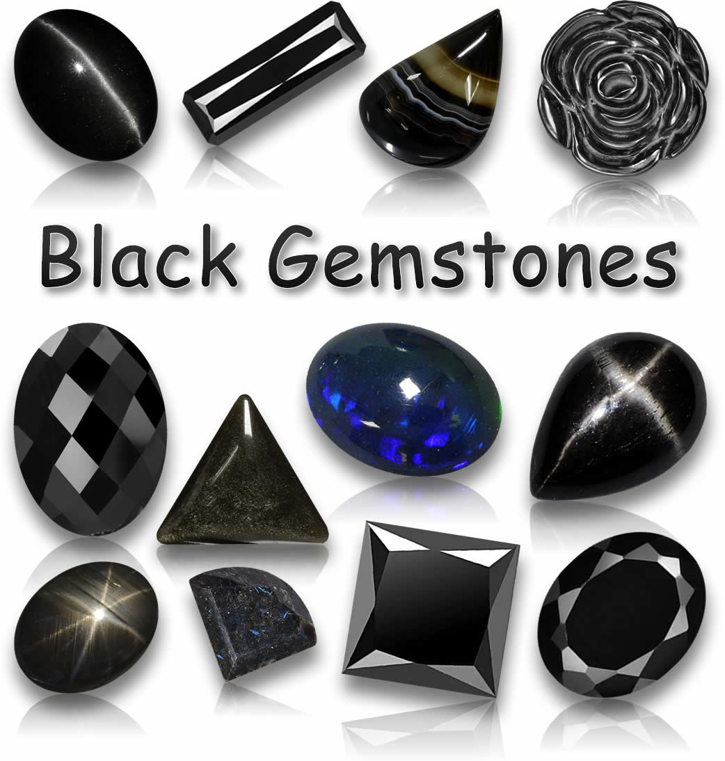Pierres précieuses noires  Trouver toutes les pierres précieuses