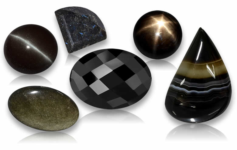 Black Gemstones for Sale: Shop Black Gems, Gemstones in Stock