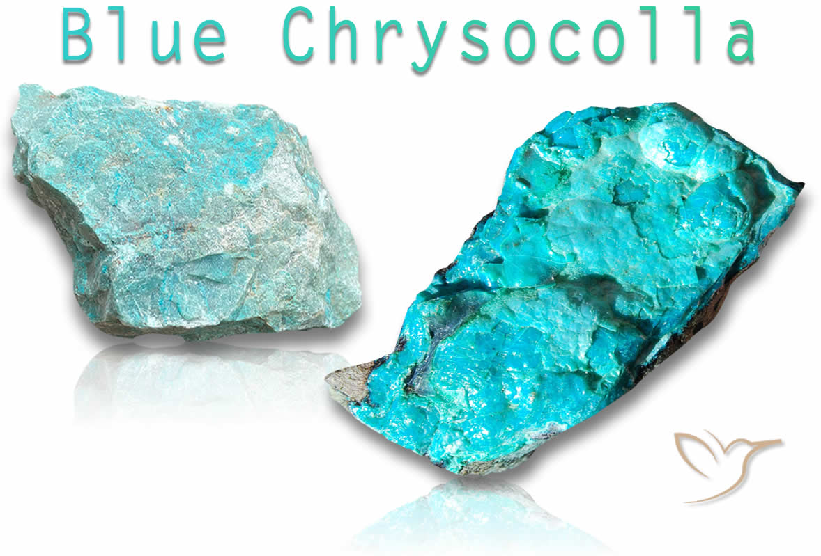 Blue Chrysocolla Rough Stones