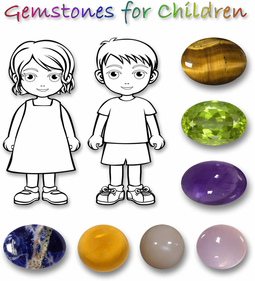 Cristales, cuarzos y minerales para niños y bebés - Mamá extraterrestre