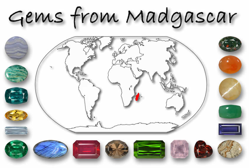Pietre preziose dal Madagascar - La grande isola del tesoro dell&#