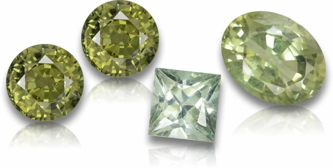 Green Sapphire for Sale