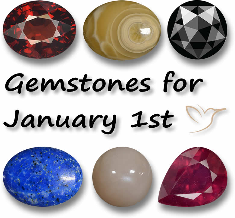Gemstones for January 1st