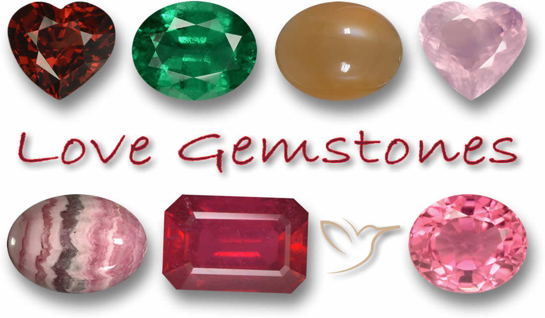 Gemstones for Love - Our magnificent 7 Gems of the Heart