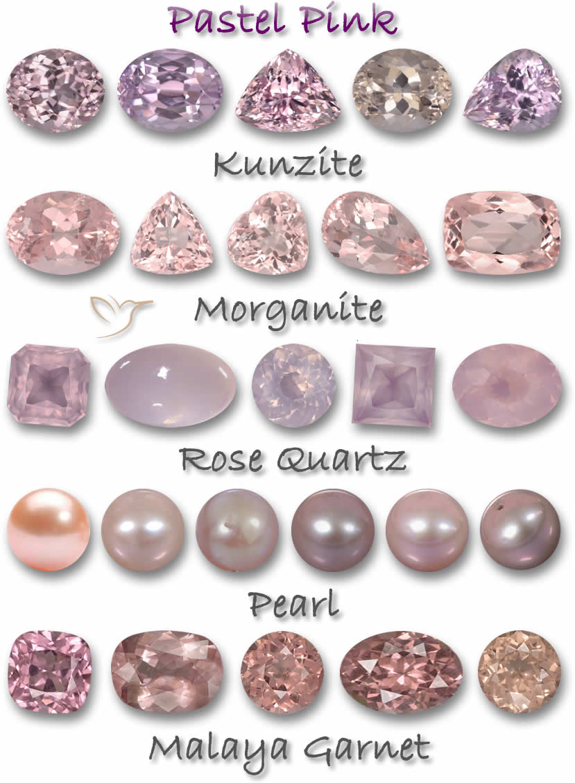 pink crystals names