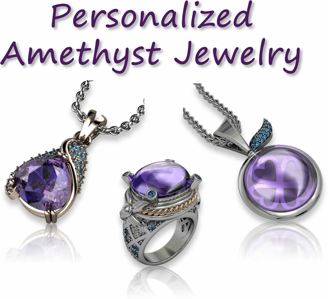 Amethyst Jewelry Designs