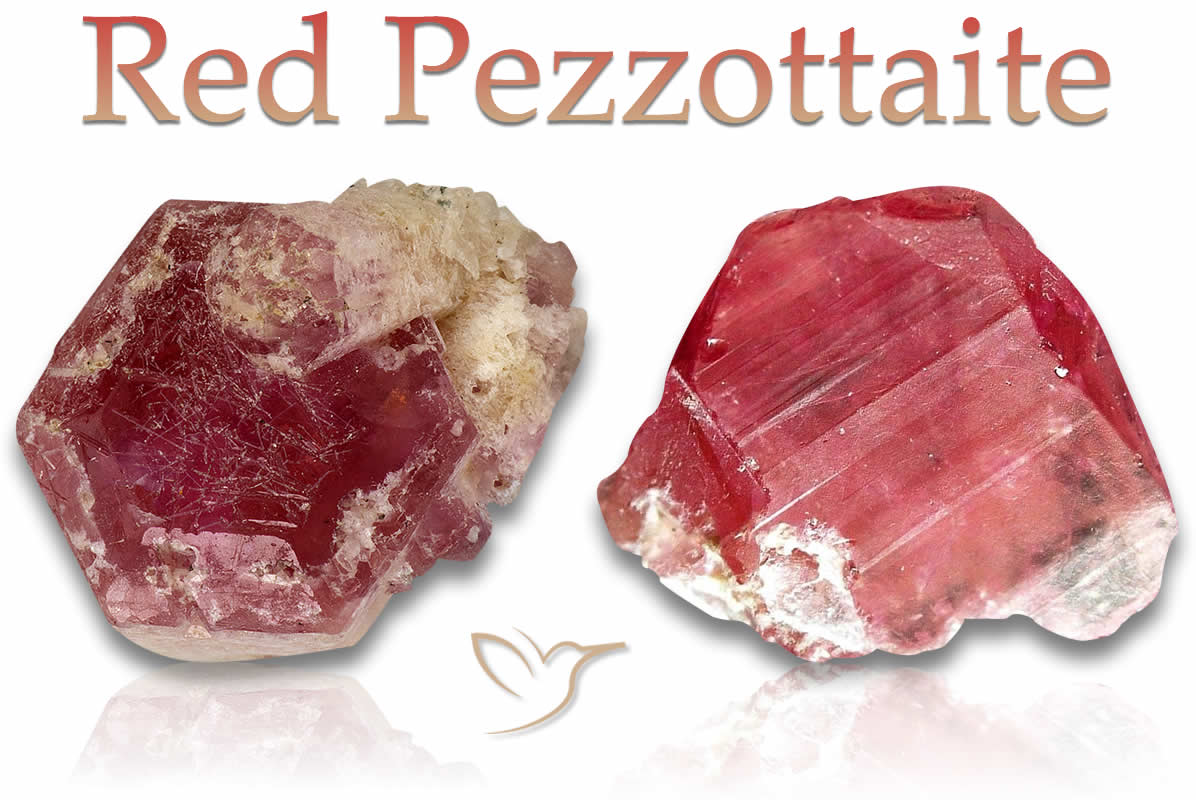 Rough Pezzottaite Stones