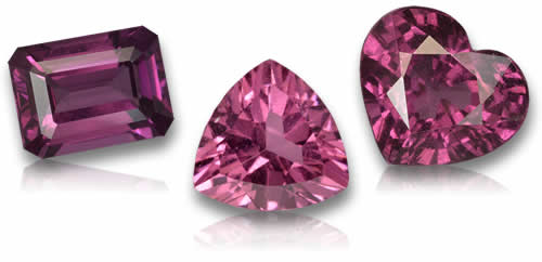 Shop Rhodolite Garnet Gemstones