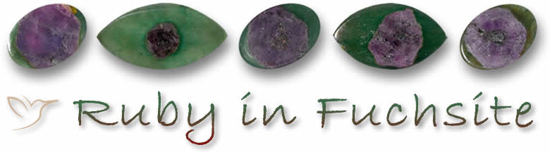 Ruby in Fuchsite Gemstones