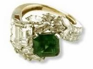 Jackie O's Emerald Ring