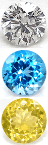 Loose natural gemstones from GemSelect