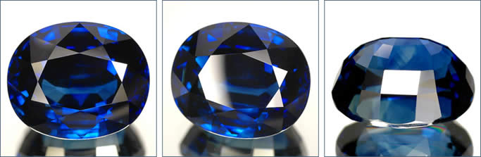 Large, Rare Blue Sapphire