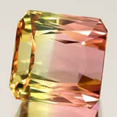 Bi-Color Tourmaline Gems