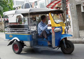 Tuk-Tuk Taxi in Bangkok