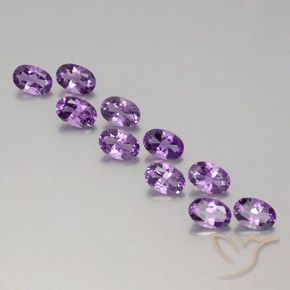 orchid amethyst gemstone 11mm value
