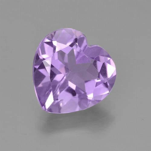 Loose 2.88 ct Heart Violet Amethyst Gemstone for Sale, 10 x 10 mm ...