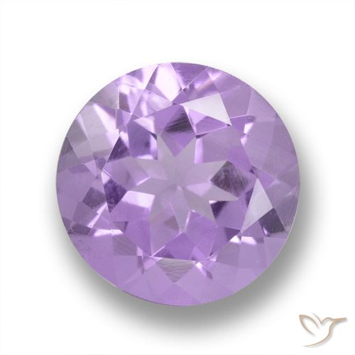 Round Amethyst Gemstones: Faceted and Cabochons in Many Colors and Sizes.