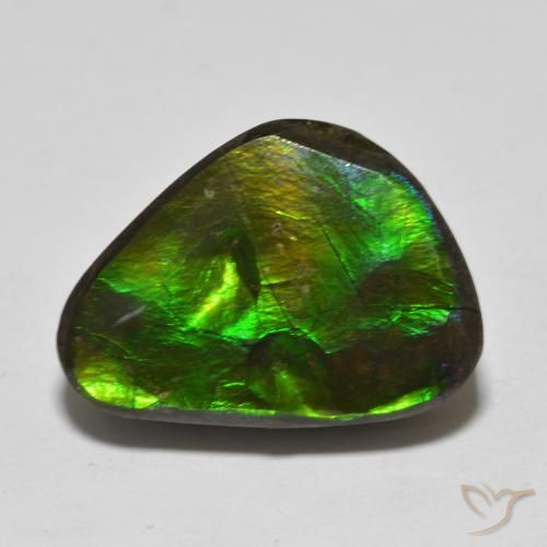 13.10 Cts Natural Polished popular Ammolite Cabochon Loose Gemstone 22X15.8X4.4 MM ED20