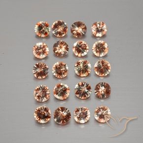 Multicolore Andalousite gemme - 0.2ct Diamant de coupe (ID: 381931)