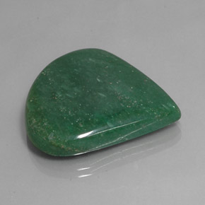 Green Aventurine 49.6ct Pear from Brazil Gemstone