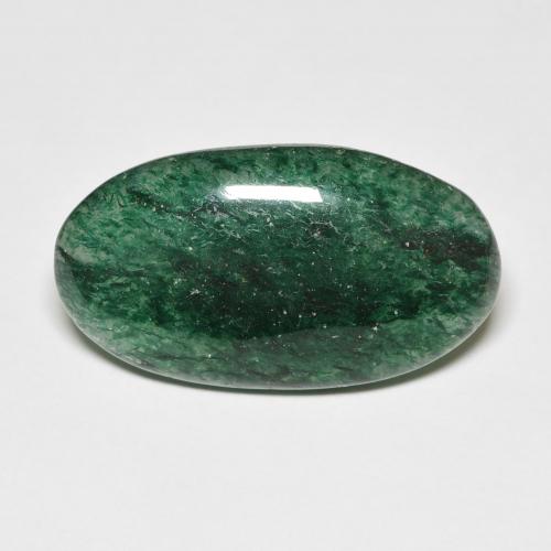 Loose 11.32 Ct Oval Green Aventurine Gemstone For Sale, 23.2 X 12.9 Mm 