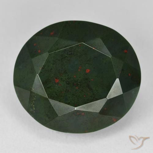 23.63 carat Oval Bloodstone Gemstone for Sale | loose Certified ...