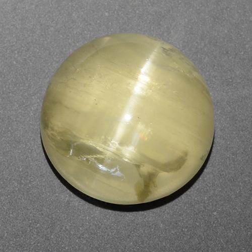 Green Cat's Eye Apatite 18.1 Carat Round from Kenya Natural and ...