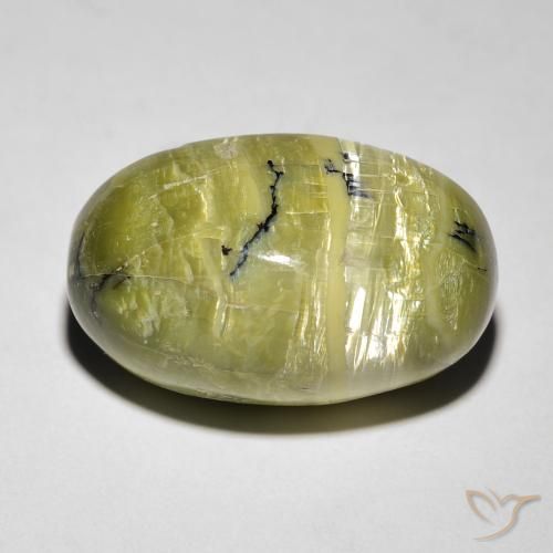 Cat's Eye Opal, Imperial Cat's Eye store Opal, Oval Cabochon loose gemstones From Tanzania 4.31 cts. (OP5019)