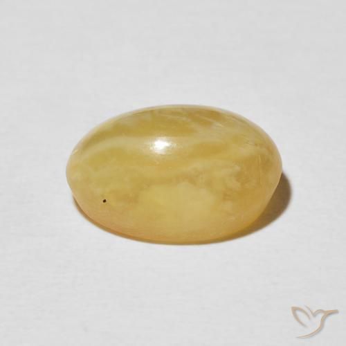 4.03ct Oval Cat's Eye Opal Gemstone | 12.6 x 8.7 mm | GemSelect