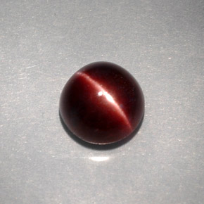 1.6 carat Round 6.59 mm Natural and Untreated Cat's Eye Scapolite Gemstone